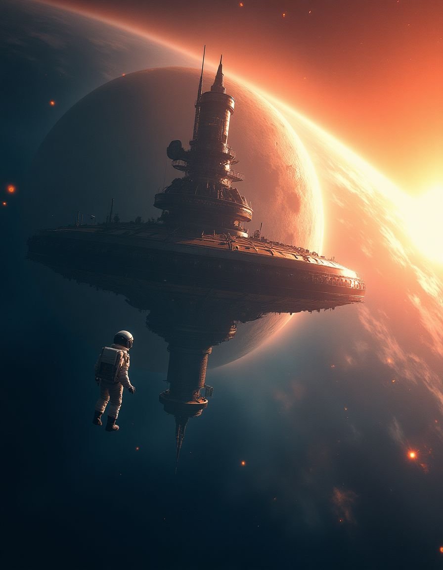 星辰大海电影海报 - 久久精品免费出品